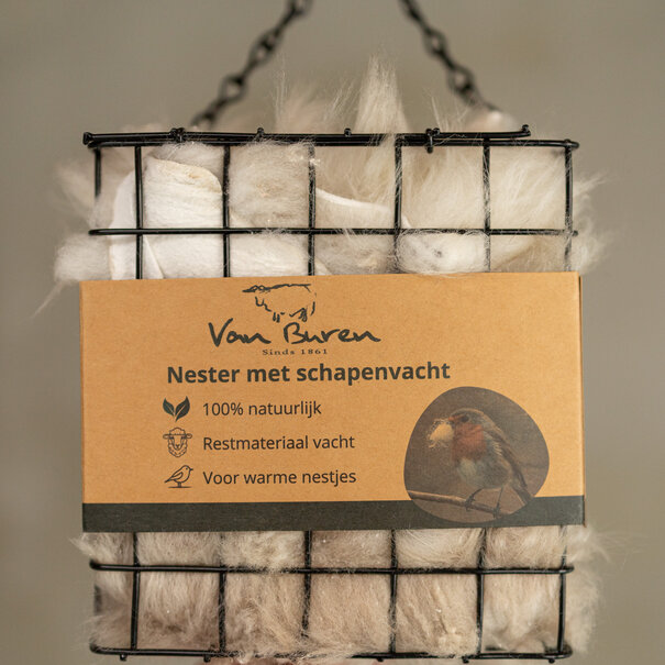 Van Buren seit 1861 Nistmaterialhalter für Vögel