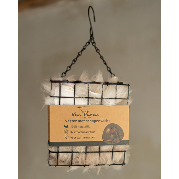 Van Buren seit 1861 Nistmaterialhalter für Vögel