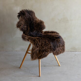 Einzigartig fotografiertes Heideschaf schaffell XXL - ca. 114x60cm - SVV-807