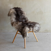 Einzigartig fotografiertes Heideschaf schaffell XXL - ca. 120x62cm - SVV-814