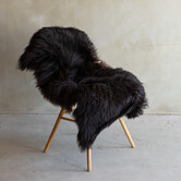 Einzigartig fotografiertes Heideschaf schaffell XXL - ca. 120x70cm - SVV-806