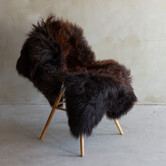 Einzigartig fotografiertes Heideschaf schaffell XXL - ca. 160x80cm - SVV-776