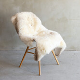 Einzigartig fotografiertes meliertes Texel schaffell - ca. 120x75cm - SVV-746