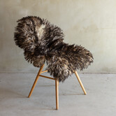 Einzigartig fotografiertes Lockig/Bergschaf schaffell - ca. 100x64cm - SVV-840