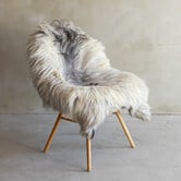 Einzigartig fotografiertes Heideschaf schaffell XXL - ca. 115x85cm - SVV-817