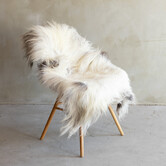 Einzigartig fotografiertes Heideschaf schaffell XXL - ca. 125x75cm - SVV-815