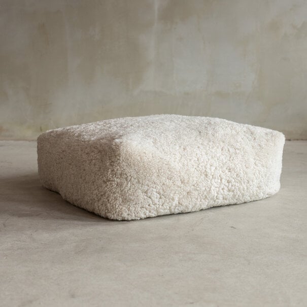 Van Buren seit 1861 Bodenkissen Crossbreed - Off-White - 65 x 65 x 20 cm (ohne Füllkissen)