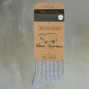 Van Buren seit 1861 Socken aus 100% Schafwolle – Sid – Grau – Größe 35 bis 46