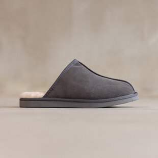 Lammfell-Slippers Jaki Grau - Größe 37 bis 49