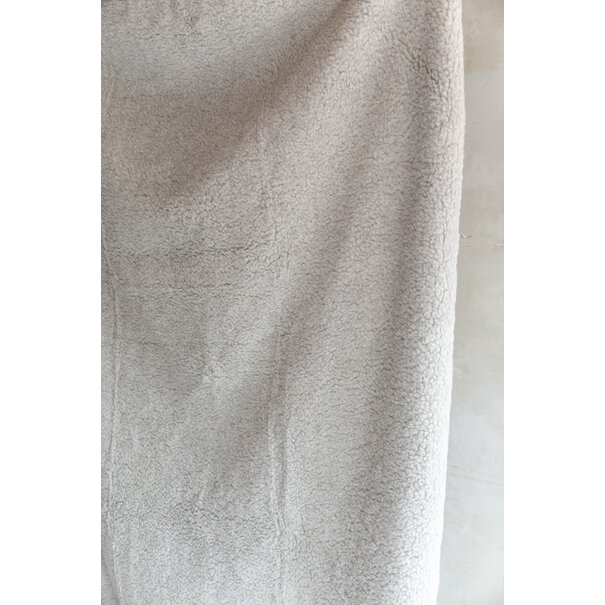 Van Buren seit 1861 Decke aus Schafwolle – 200 × 160 cm – Grau