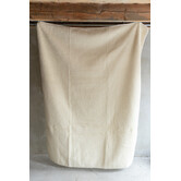 Decke aus Schafwolle – 200 × 160 cm – Off-White