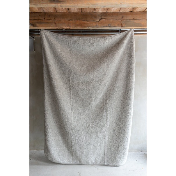 Van Buren seit 1861 Decke aus Schafwolle – 200 × 160 cm – Grau