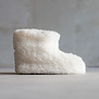 Sami-Hausschuhe aus 100% Wolle - Off-White - Größe 35 bis 46