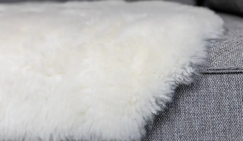 Schaffell als Wohntrend