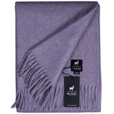 Plaid Alpakawolle - Lila - 200x150cm