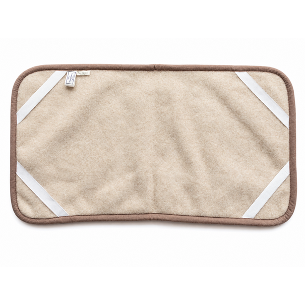 Van Buren seit 1861 Wollunterlage für Wiege & Kinderwagen – 80 x 40 cm - Beige