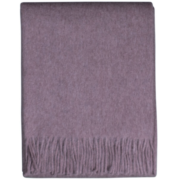 Van Buren seit 1861 Plaid Alpakawolle - Lila - 200x150cm