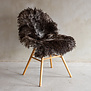 Österreichisches Bergschaf Locken-Schaffell Meliert - SVV-899 - 105x60cm