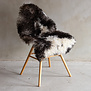 Tibet Lammfell Naturgrau - SVV-934 - 100x63cm