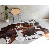 Kuhfell Dreifarbig - GR1 - 216x183 cm - KH-092