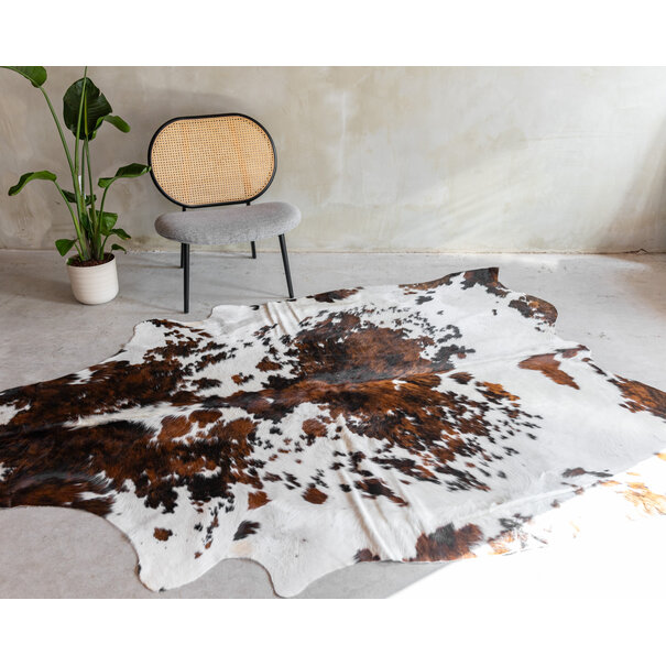 Van Buren seit 1861 Kuhfell Dreifarbig - GR1 - 246x200 cm - KH-091