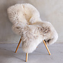 Schaffell Bunt Meliert - 116x72 cm - SVV-983