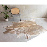 Kuhfell Champagne - GR1 - 190x184 cm - KH-093