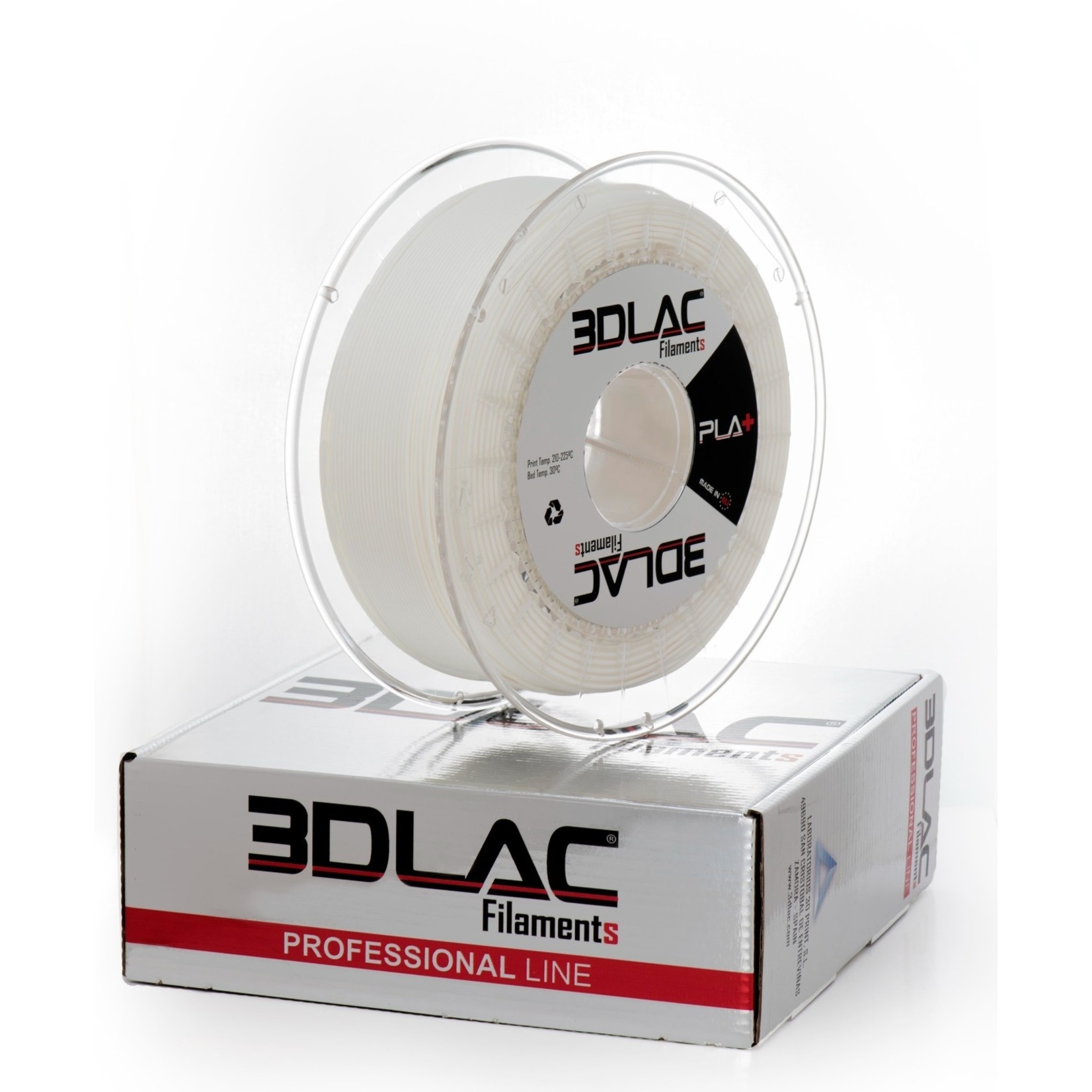 Achetez 3dlac Pla Filament Blanc 3dinthebox Bv