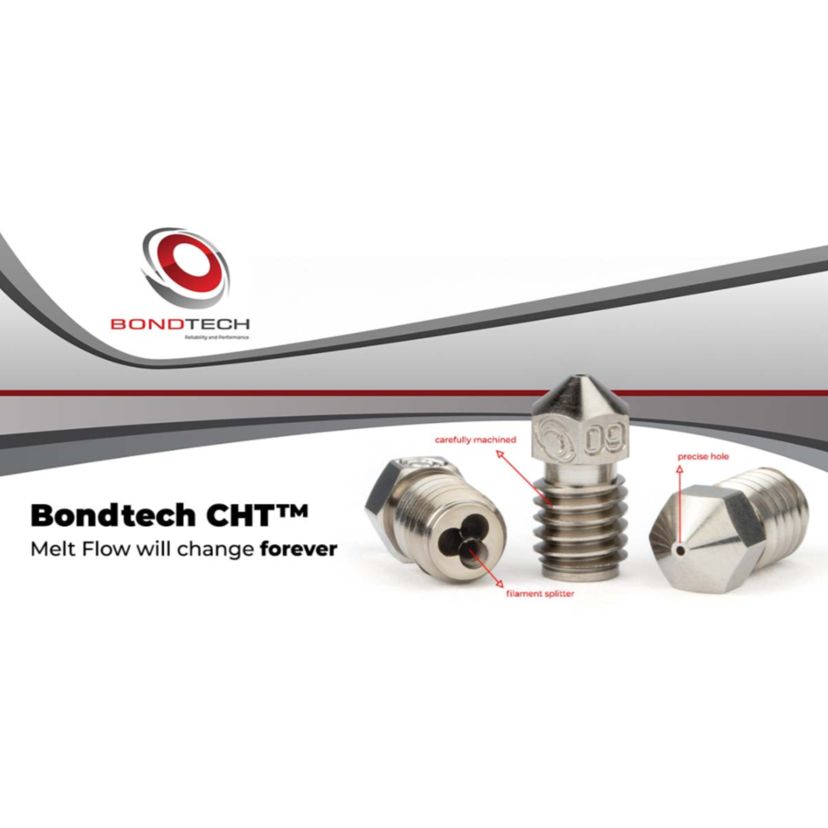 Bondtech Bondtech CHT® enduit laiton Buses 5 pièces