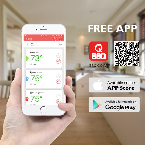 Inkbird Inkbird IBT-4XS Bluetooth  BBQ Thermometer