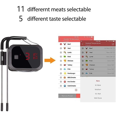 Inkbird IBT-2X Bluetooth Thermometer Inkbird Inkbird IBT-2X Bluetooth Thermometer