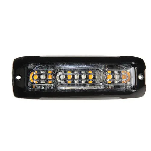 LED flitser 12 LED's blauw 12/24 v