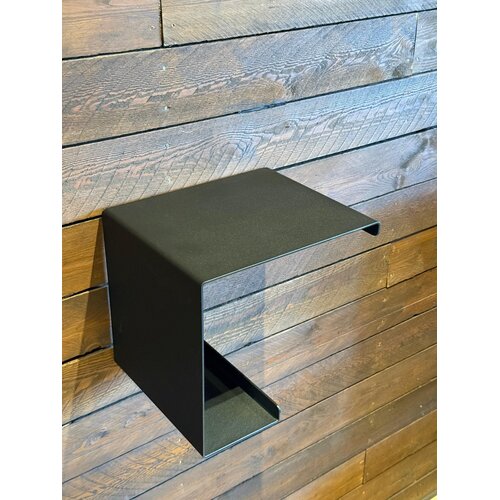 Nachtkastje Mono Edge zwart set van 2