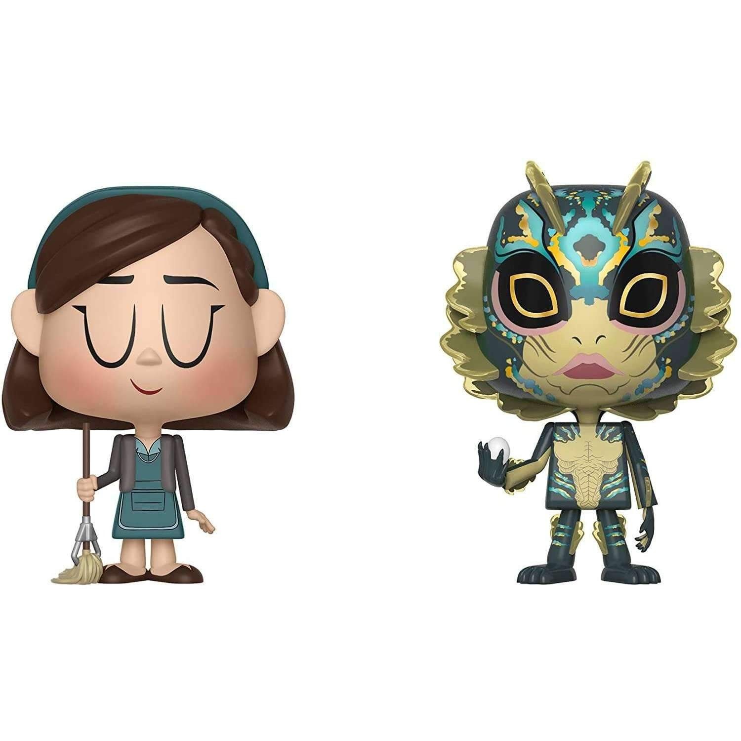 Funko The Shape of Water Vynl: Elisa + Amphibian Man 2-Pack