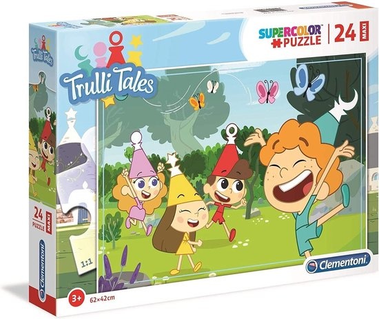 Clementoni Supercolor Legpuzzel - 24 Maxi Stukjes