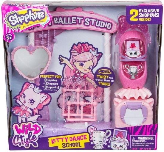 Kitty Dansschool Speelset Shopkins Seizoen 9