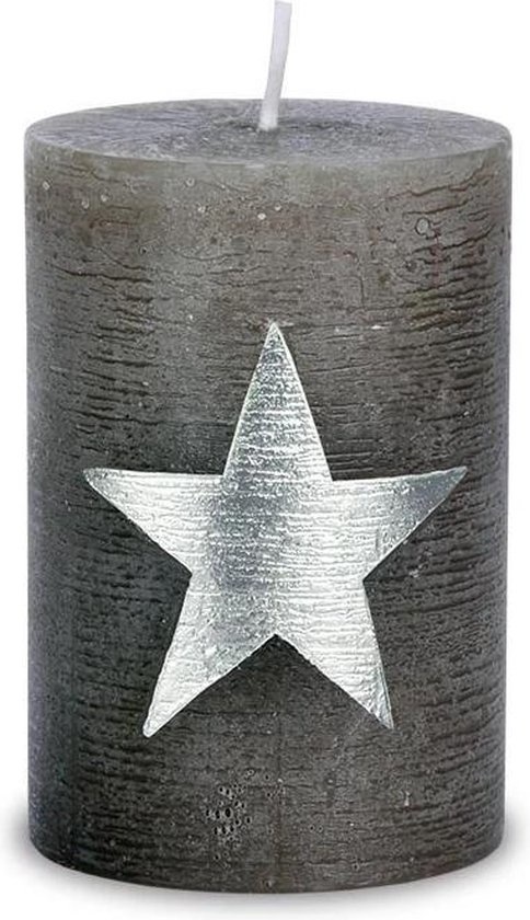 Müller Kerzen Kaars - Orion Grijs - 7 x 10 cm