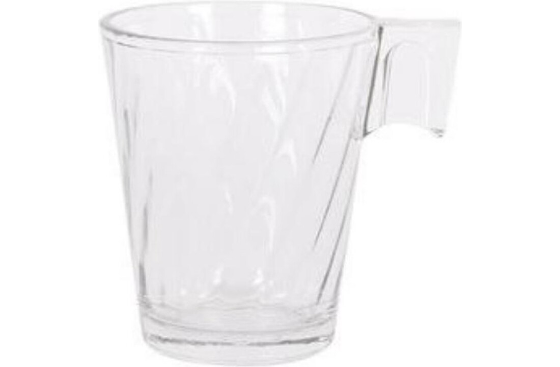 Napoli Spiral Cappuccino Glazen - Koffieglazen - 4 stuks - 20 cl