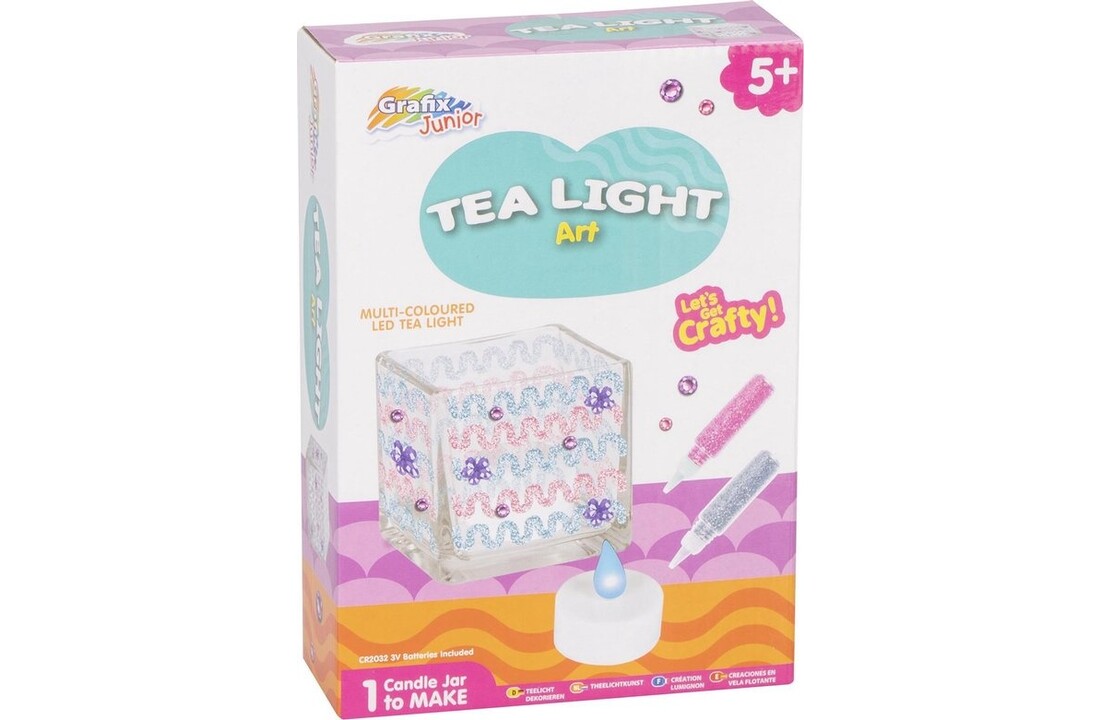 Grafix Junior Tea Light Art - Theelichtkunst
