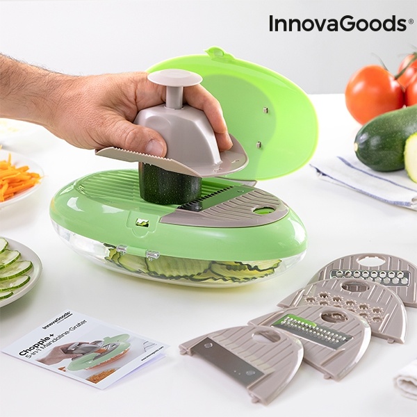InnovaGoods 5-in-1 Mandoline Rasp Choppie+