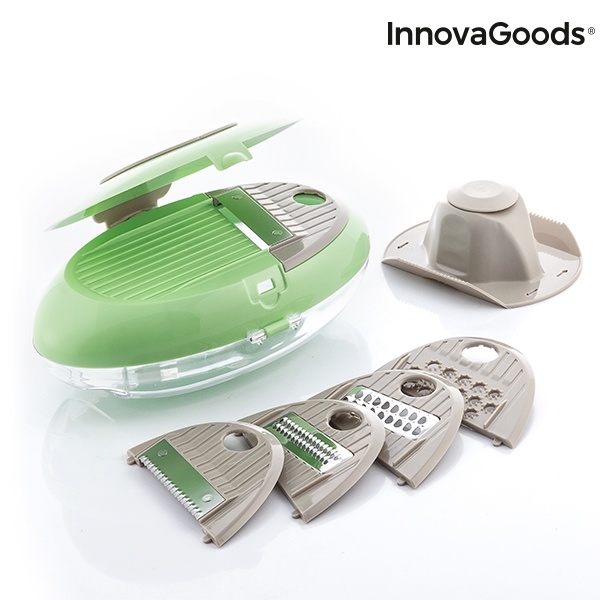 InnovaGoods 5-in-1 Mandoline Rasp Choppie+