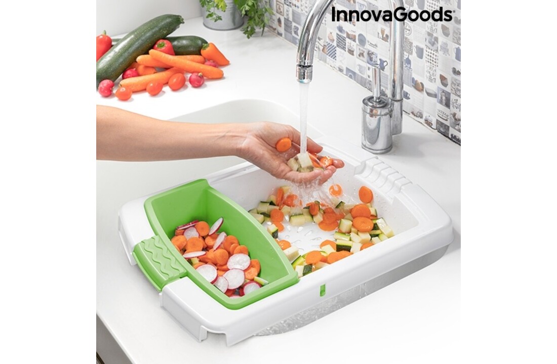 InnovaGoods PractiCut 3-in-1 Snijplank