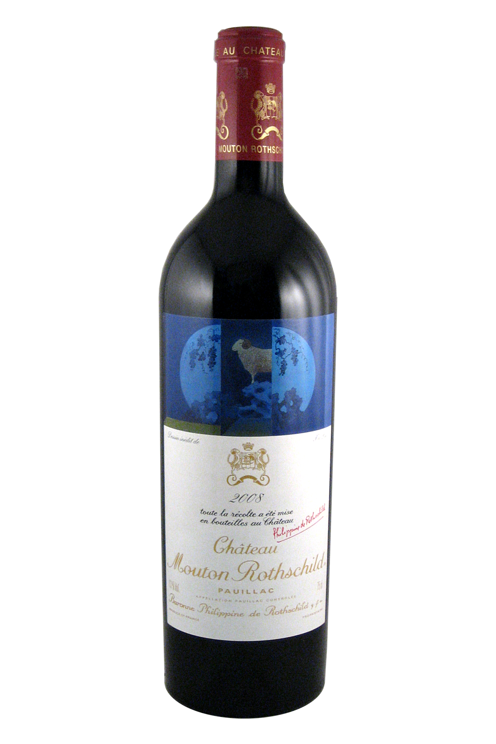 Château Mouton-Rothschild 2008 Pauillac 1er Cru Grand Cru Classé