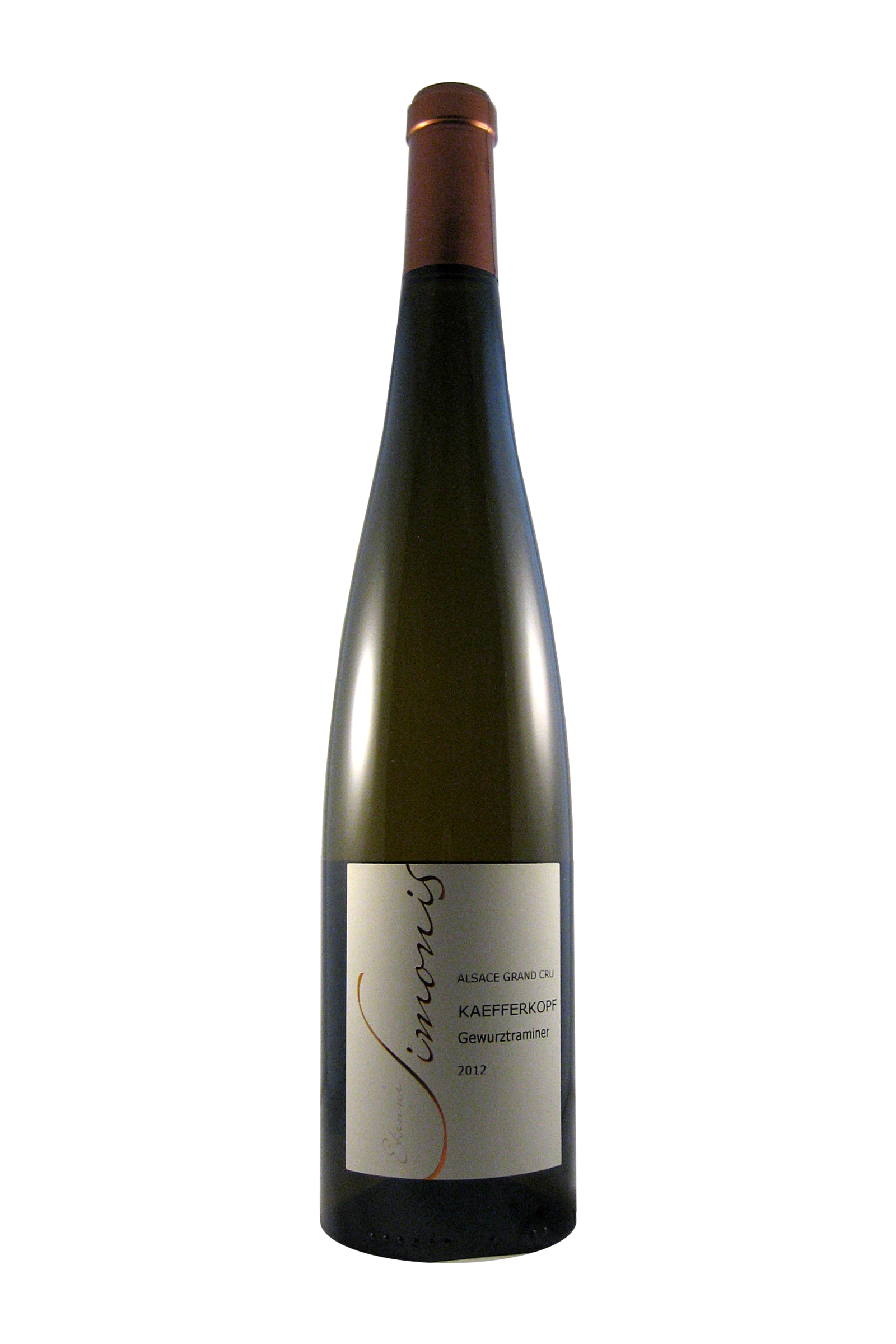 Gewurztraminer Grand Cru 'Kaefferkopf' 2012 Etienne Simonis