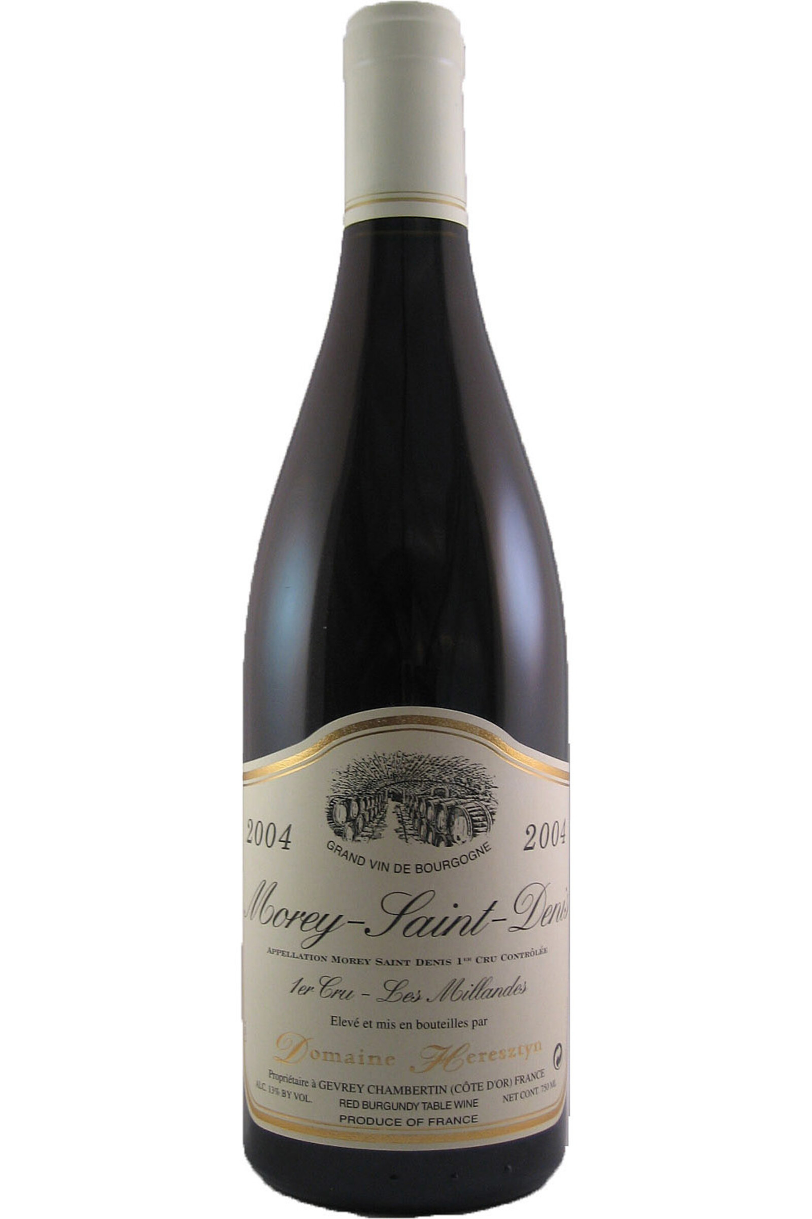 Morey St.Denis 1er Cru 'Les Millandes' 2004 Domaine Heresztyn
