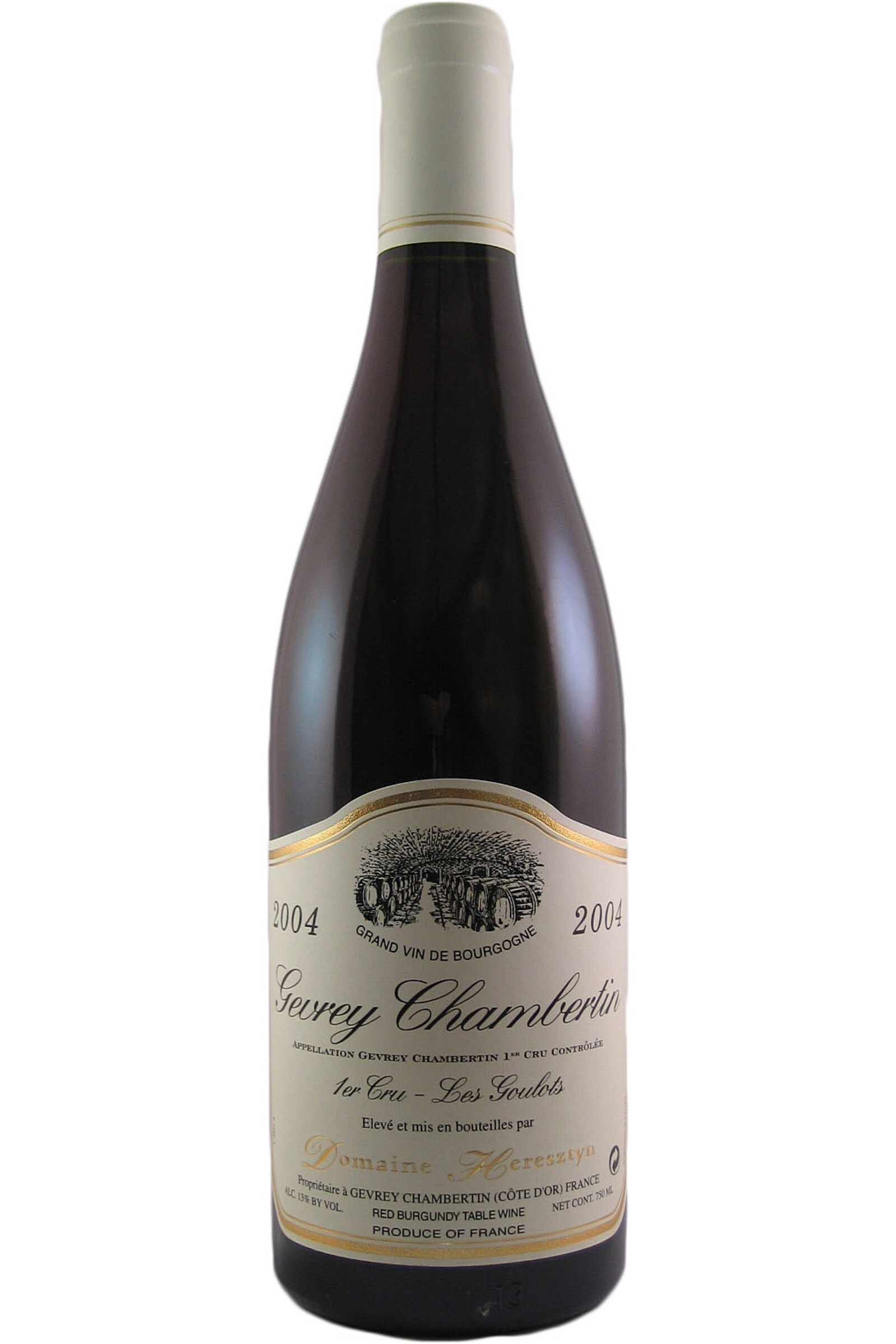 Gevrey-Chambertin 1er Cru 'Les Goulots' 2004 Domaine Heresztyn