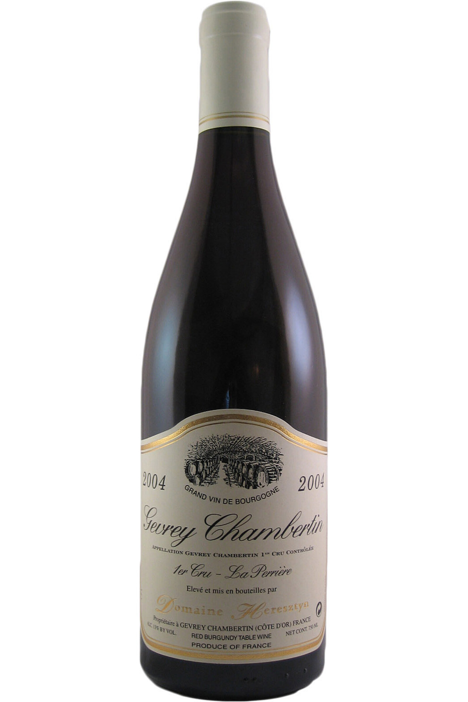 Gevrey-Chambertin 1er Cru 'La Perrière' 2004 Domaine Heresztyn