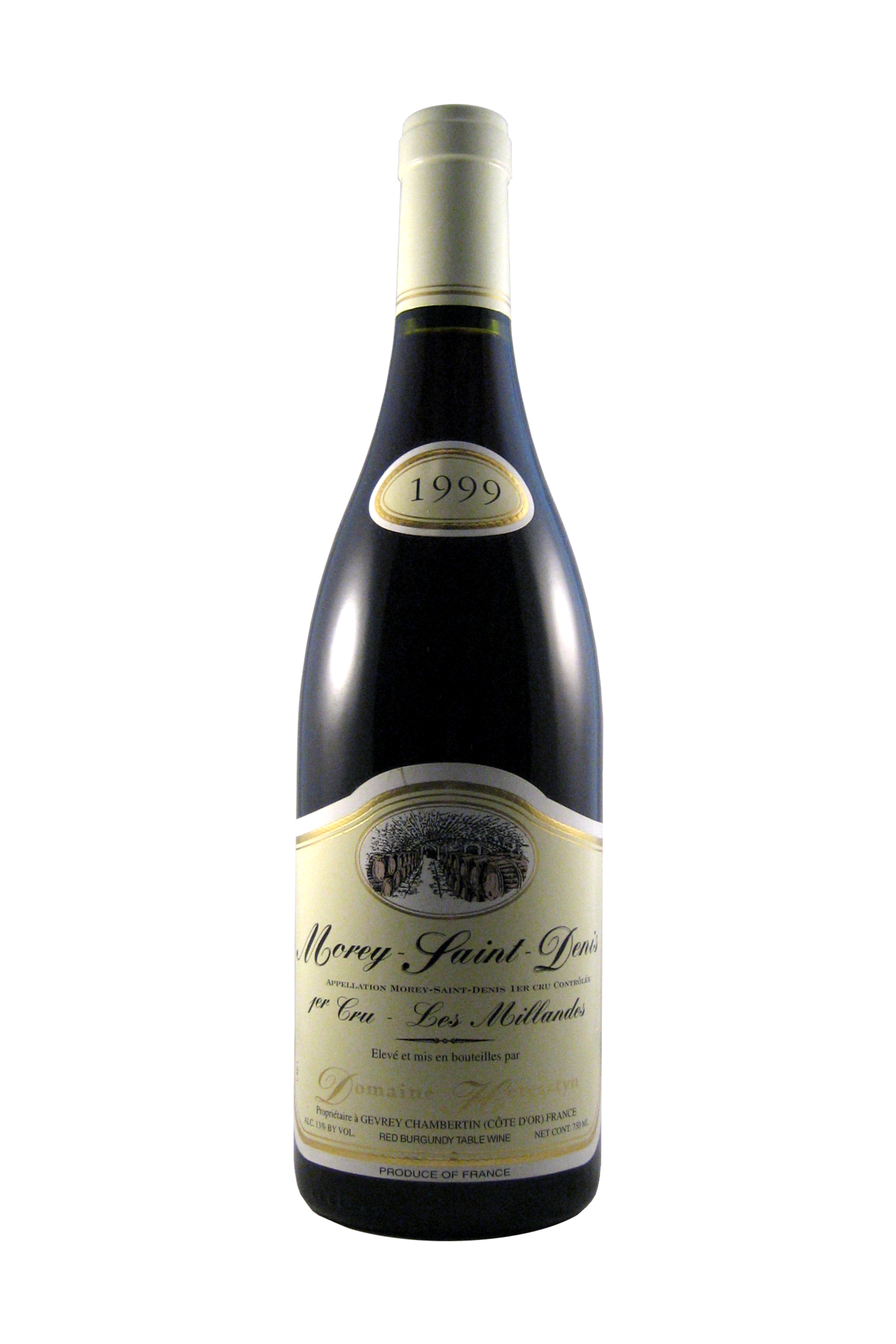 Morey St.Denis 1er Cru 'Les Millandes' 1999 Domaine Heresztyn