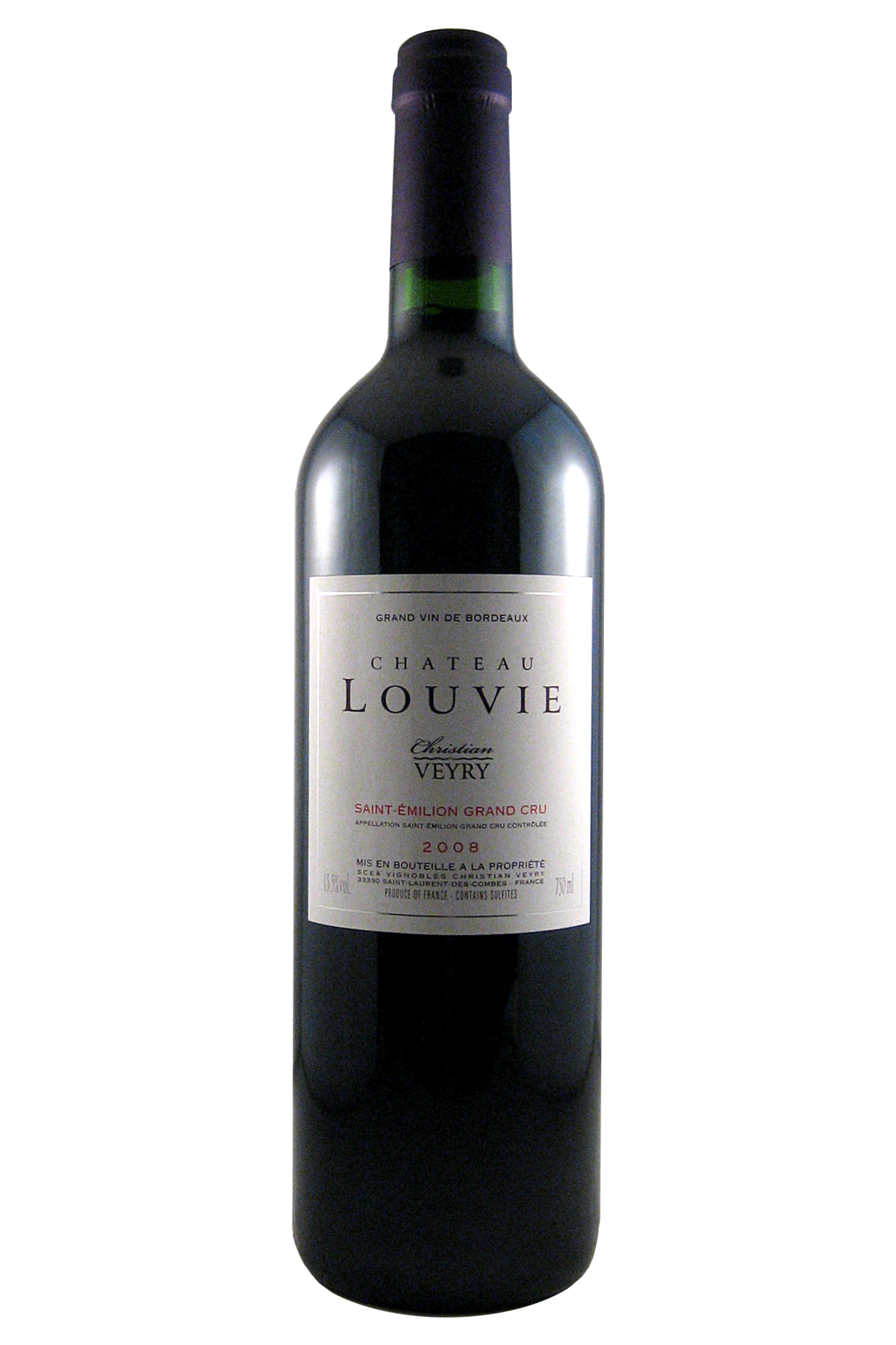 Château Louvie 'Veyry' 2008 St.Emilion Grand Cru