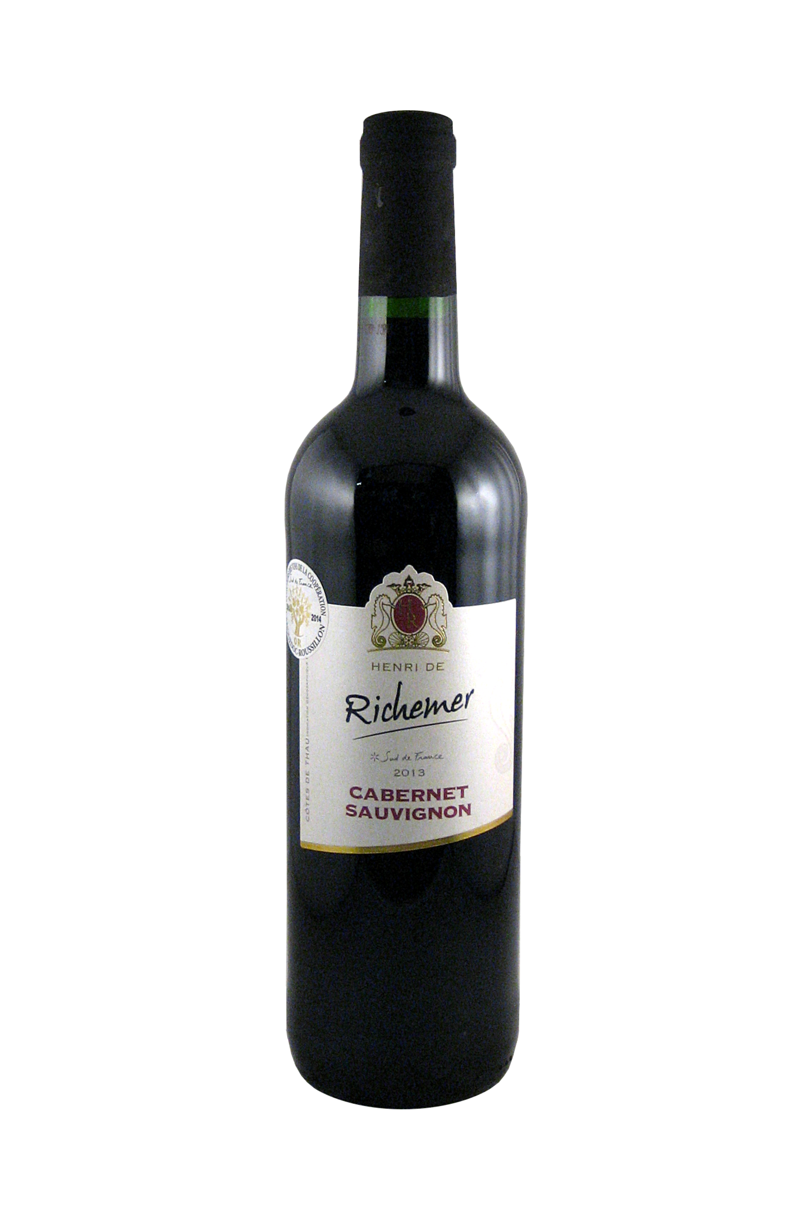 Richemer Cabernet Sauvignon Côtes de Thau 2013 Henri de Richemer
